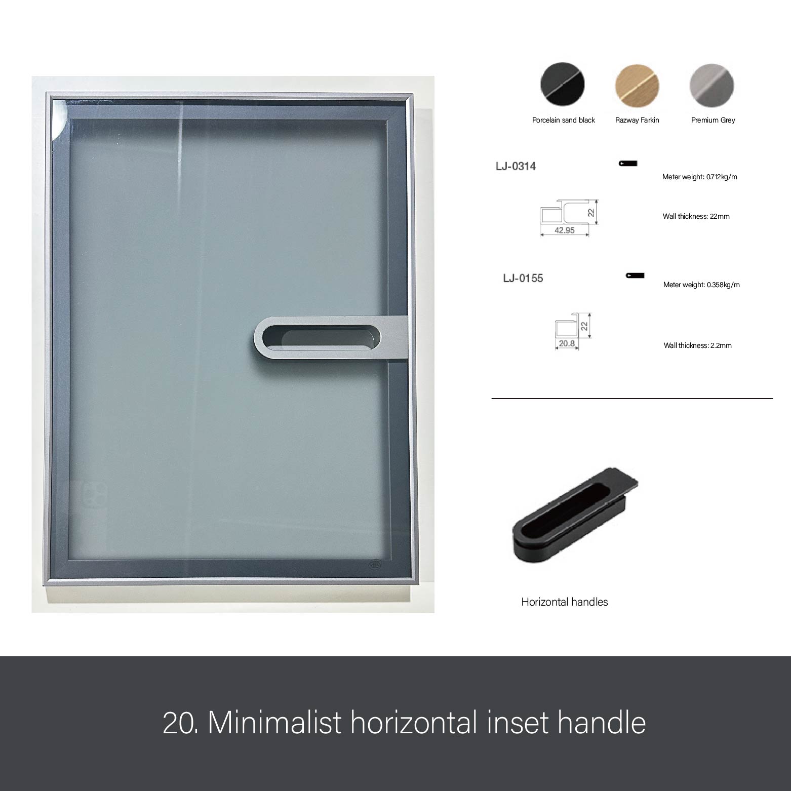 Customizable aluminum profile glass frame wardrobe hinges hide aluminum glass door cabinet design